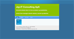 Desktop Screenshot of jep-it.dk